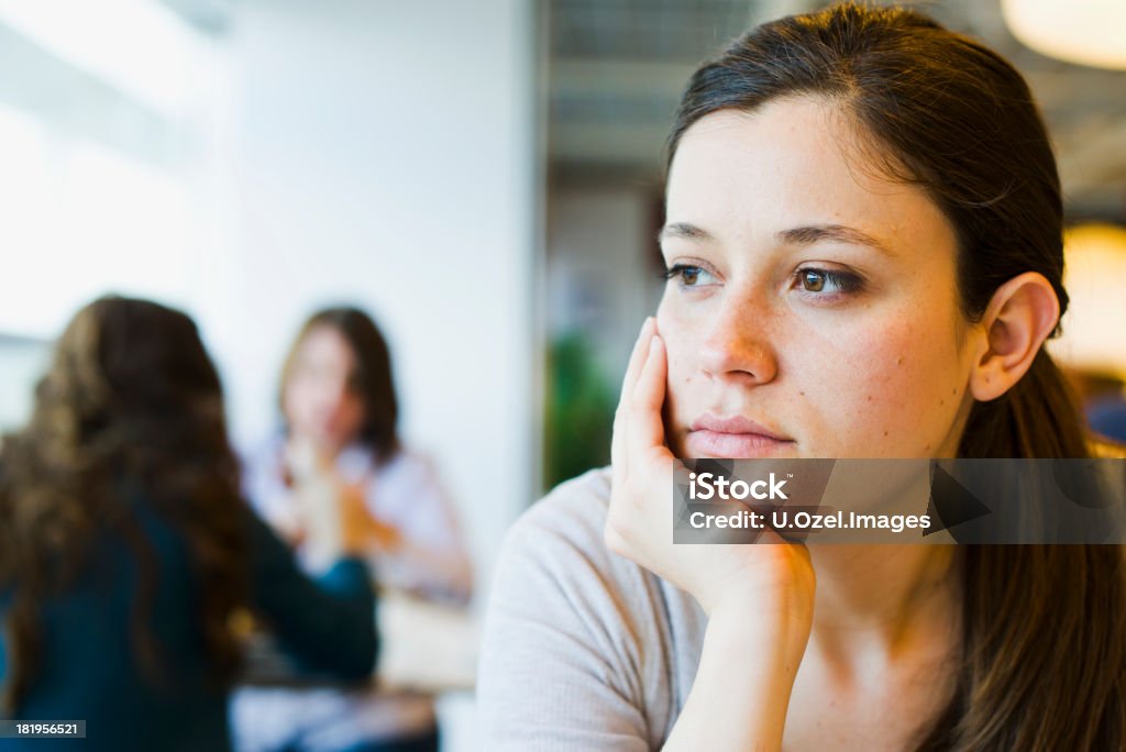 Europäischer Abstammung Frau Porträt - Lizenzfrei Frauen Stock-Foto