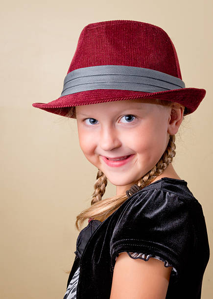 istock Young Girl with Fedora 181956531