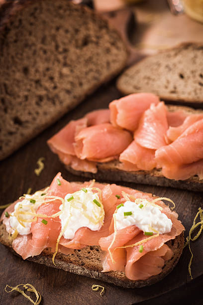 istock Smoked Salmon Sandwich 181956622