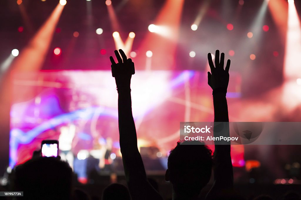 Concerto de Música Popular - Royalty-free Adolescente Foto de stock