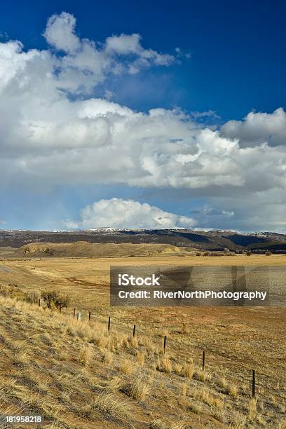 Desierto Alto Plains Wyoming Foto de stock y más banco de imágenes de Abierto - Abierto, Agricultura, Aire libre