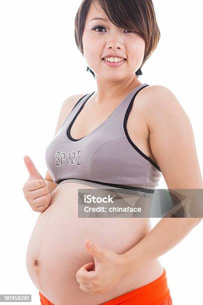 Schwangere Frau Stockfoto und mehr Bilder von Abnehmen - Abnehmen, Asien, Bauch
