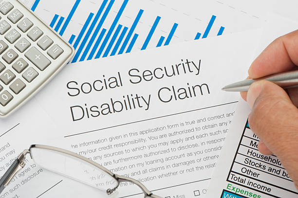 istock Close up of Social Security Disability Claim 181959179