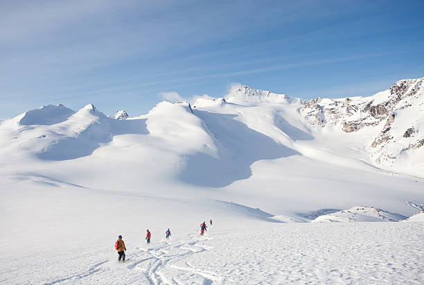 istock Group of People Powder Skiing 181959238