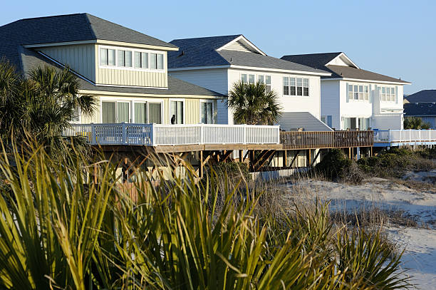 istock Beach Houses in Georgia 181959762