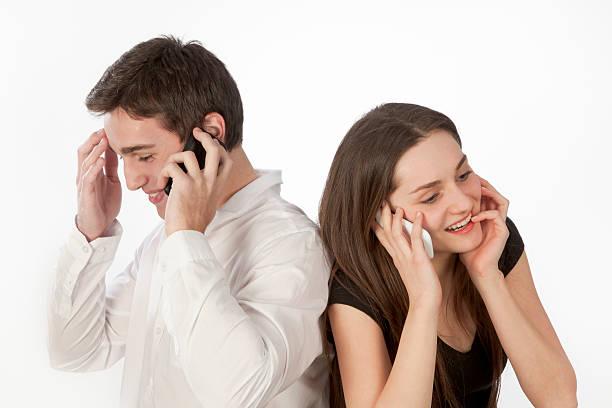 istock Couple calling on the phone 181961074
