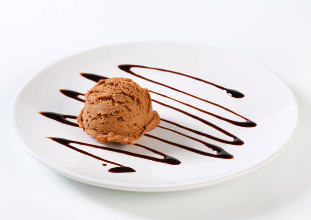 istock Scoop of chocolate ice creamn 181963492