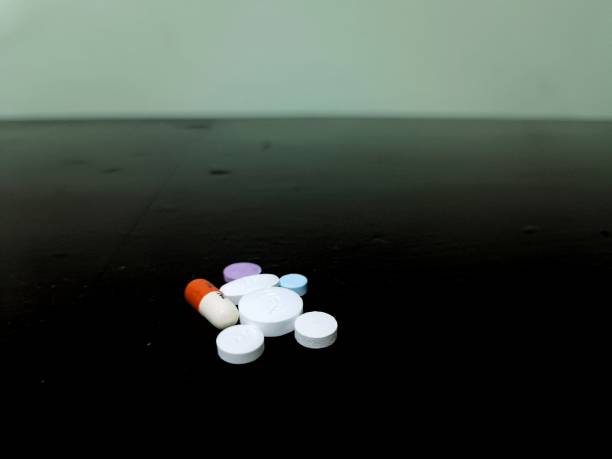 istock Collection of medicines on the table. 1819650792