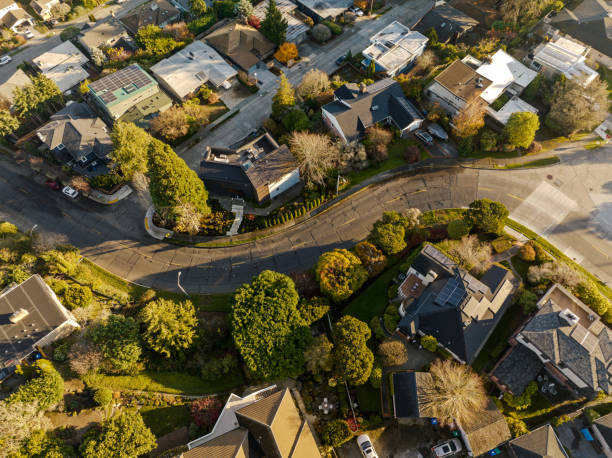 istock Solar Panels On City Houses 1819663152