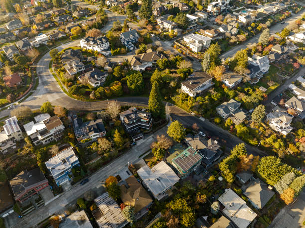 istock Solar Panels On City Houses 1819663163