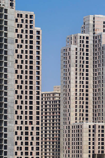 istock Construction of high residential or office buildings 181966589