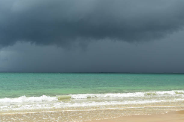 istock Landscape of cloudy and storm sky 1819680181