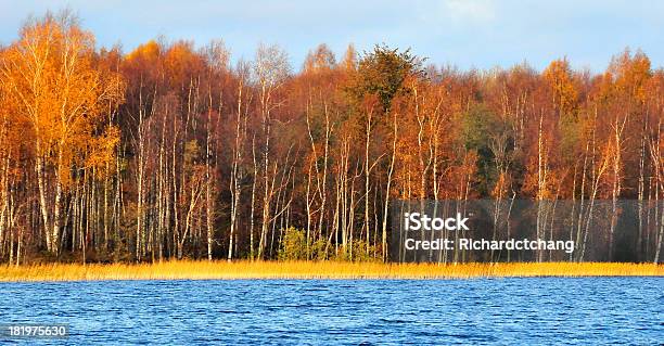 Photo libre de droit de Belle Automne Sur La Russie Waterway banque d'images et plus d'images libres de droit de Automne - Automne, Beauté, Bleu