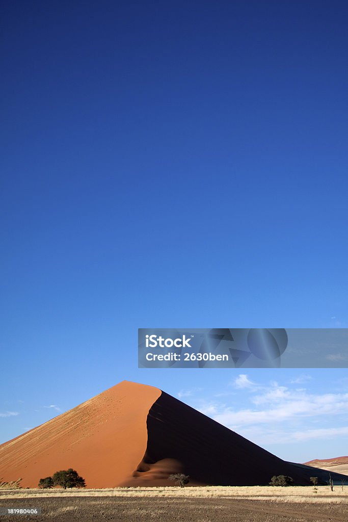 Namibiano Red dunas - Foto de stock de Arbusto royalty-free