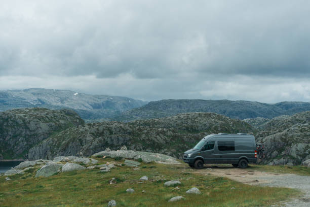 istock Camper van  parked in national park in Norway 1819827859