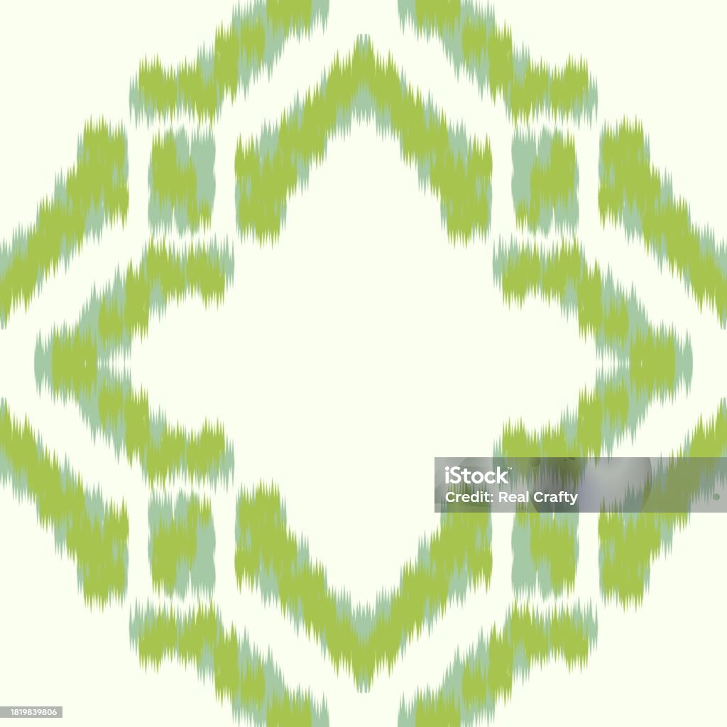 Ikat Pattern Simple Ikat Patterns Stock Illustration - Download Image Now - Abstract, Art ...