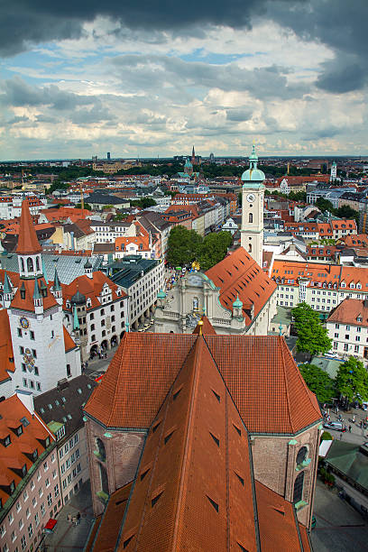 istock View of Munich city center. Munchen, Germany 181986095
