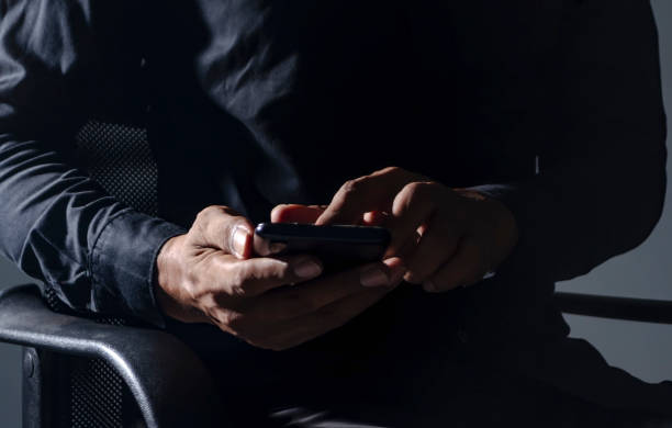 istock Connecting and communicating people through the network of the Internet 1819880148