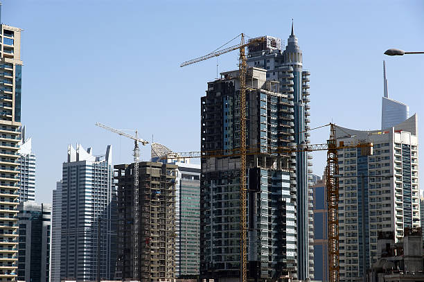 istock Modern skyscrapers, Dubai Marina, United Arab Emirates 181992034