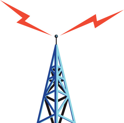 radio tower - isometric