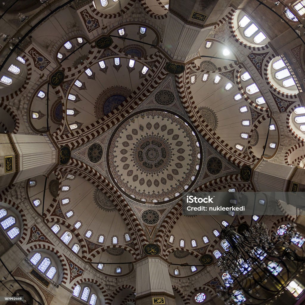 Sehzade Mesquita - Foto de stock de Interior royalty-free