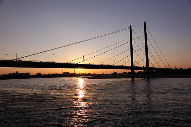 istock Bridge over Rhine River, Dusseldorf 181993464