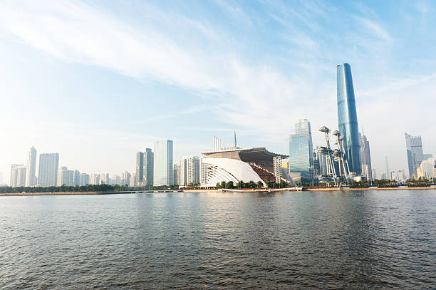 istock Guanghzou city and Pearl river 181993553