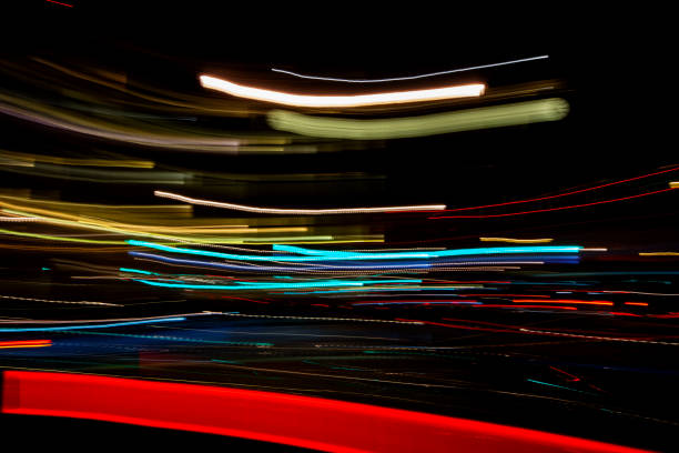istock Traffic in London at night. 1819956801
