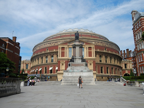 London, UK - 27 Jul 2013: Albert hall in London city, England