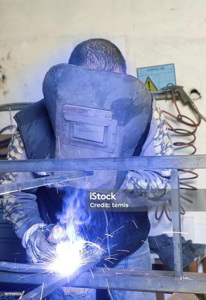 Forjar metalworker Ferro - Royalty-free Aço Foto de stock