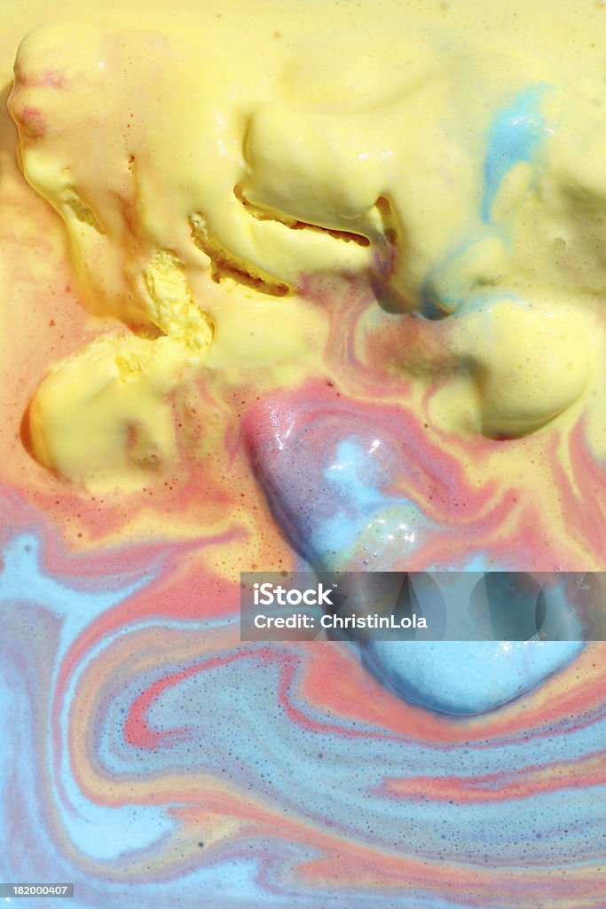 Sfondo di gelato fuso - Foto stock royalty-free di Gelato