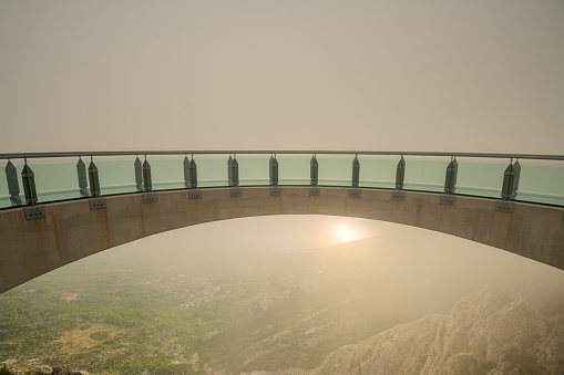 Skywalk Biokovo - glass viewing terrace over the Makarska Riviera