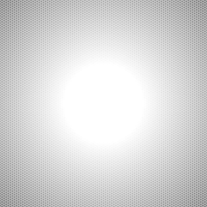 Intense white light flaring brilliantly at the center of a subtle gray gradient background, symbolizing energy and power.
