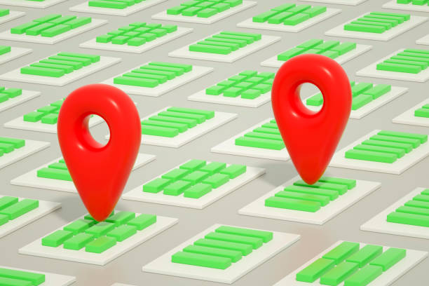 istock City map with location icon, navigation map pointer, marker pin on road, travel destinations 1820022514