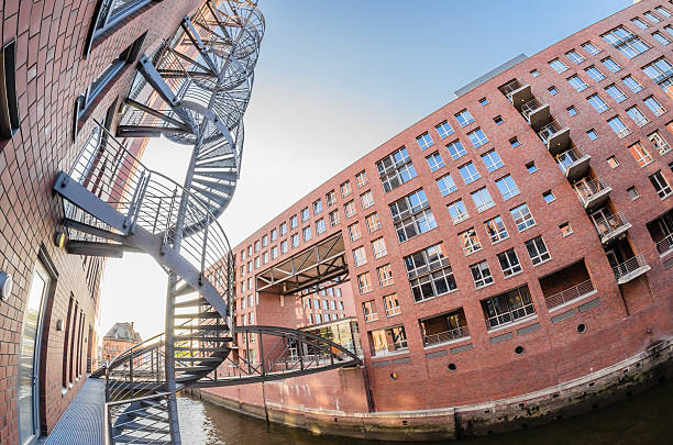 istock Strange architecture in Hamburg 182002925