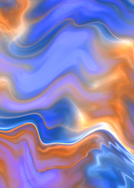istock Fluid watercolor effect fractal art abstract background. 1820035025