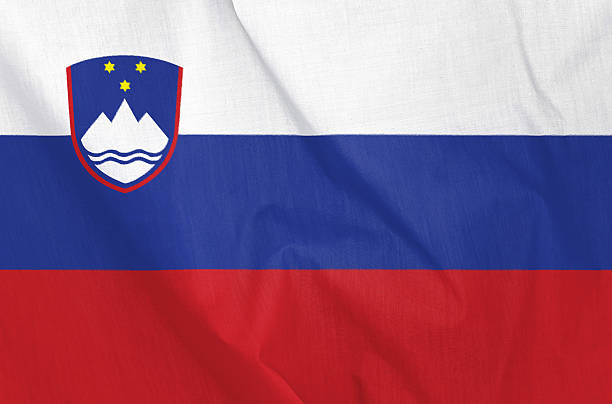 istock Fabric Flag of Slovenia 182005901