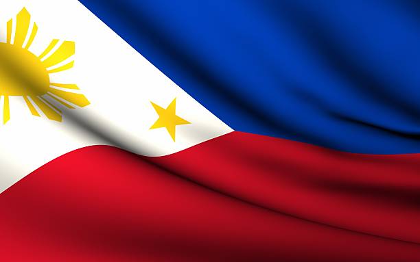 istock Flying Flag of Philippines . All Countries Collection 182006808