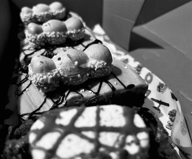 istock Close up of novelty cookie dough cakes 1820085771