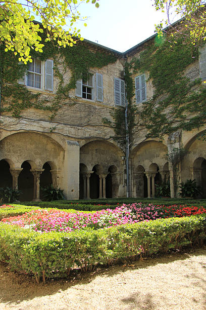 monasterio de saint paul de mausole - st remy de provence fotografías e imágenes de stock