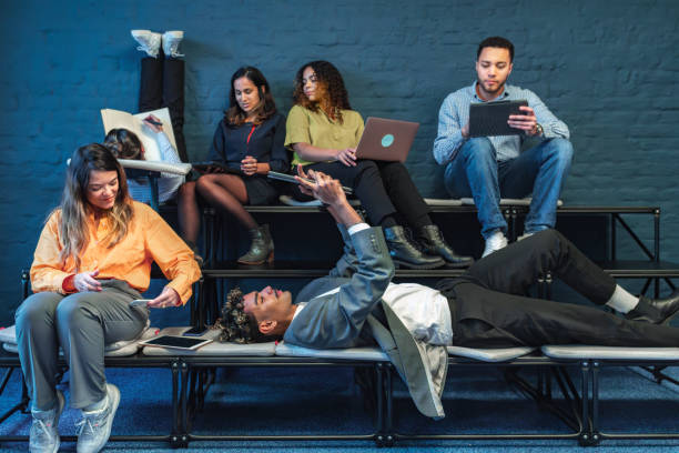 istock people working relaxed in business room 1820110455