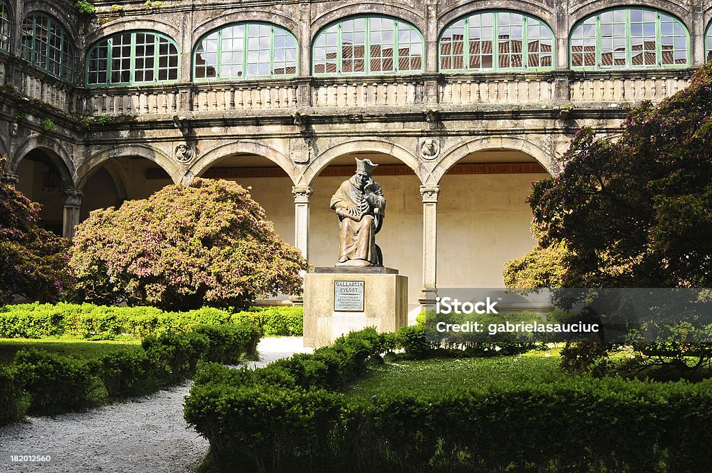 Giardino - Foto stock royalty-free di Cattedrale di San Giacomo a Santiago di Compostela