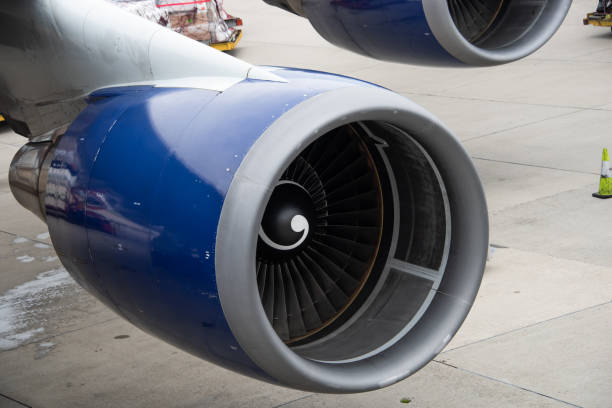 istock Passenger Aircraft Boeing 747-400  Engines 1820126802