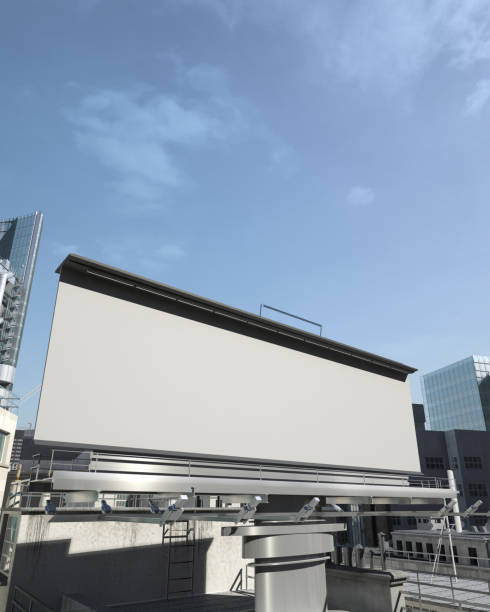 istock Outdoor Billboard Poster on Sky Background 1820154134