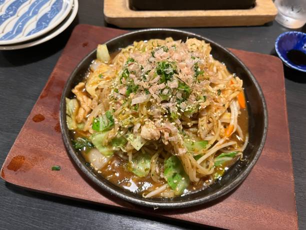 istock Hiruzen Yakisoba noodle which is the local dish 1820177086