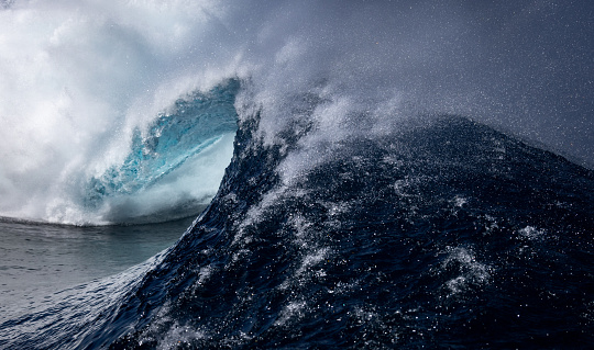 One of the most famous and largest waves in the world. The wave at Teahupoo, will be the venue of the surfing event at the next Olympics