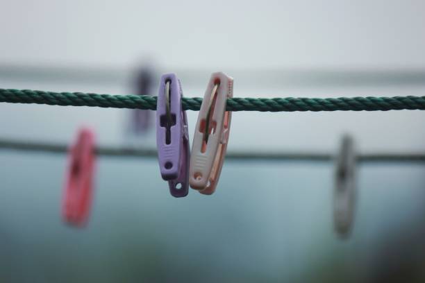 Clothespins are useful for clamping clothes that are dried in the sun so they don't come loose in the wind.