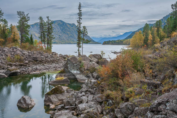 istock Lake Teletskoye, Altai Mountains, Russia. 1820261802