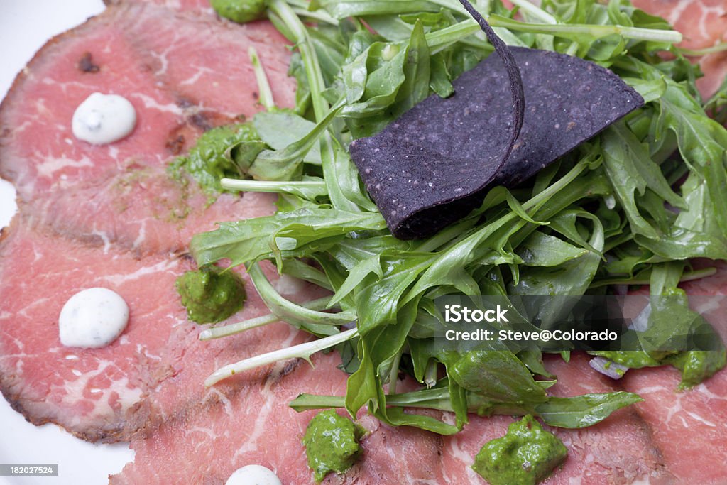 Carne de Carpaccio - Royalty-free Bife de Carpaccio Foto de stock