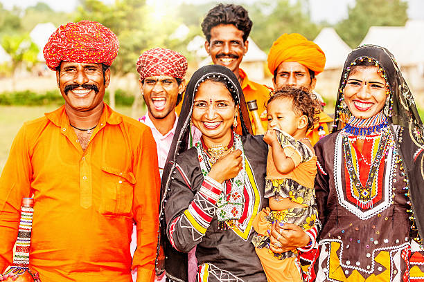 istock Indian Family Portrait 182029087